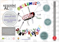 6 Nisan 2019 Bozcaada İstiklal Ortaokulu Ekolojik Dönüşüm Projesi ve Bahara Merhaba Şenliği